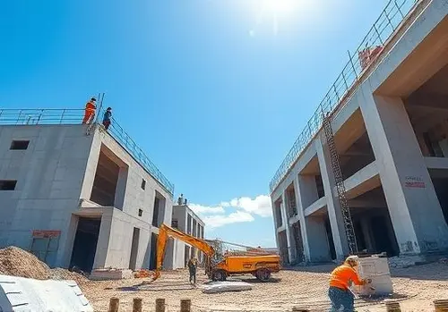 قابل استفاده در سازه های بتنی