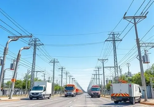 استفاده در پست های برق و ایستگاه های توزیع