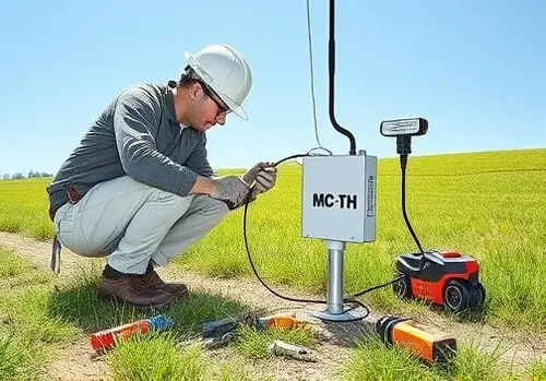 اتصال سیم به صفحه زمین مدل MC-TH