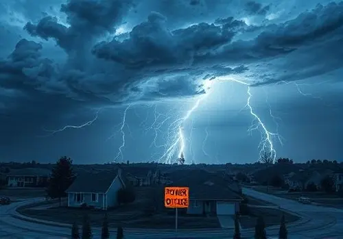 انقراض ولتاژ ناشی از رعد و برق