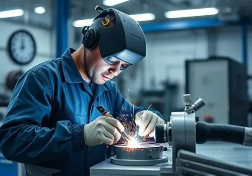 جوشکاری با استفاده از قالب های پیشرفته