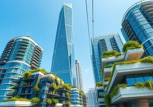 کاربرد در برج ها و ساختارهای بلند