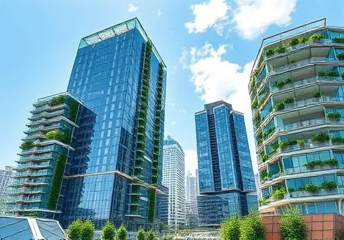 کاربرد در ساختمان های مسکونی و تجاری مرتفع