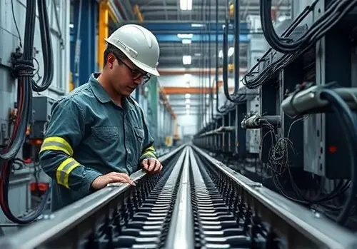 اتصالات سیم به ریل های کاتدی