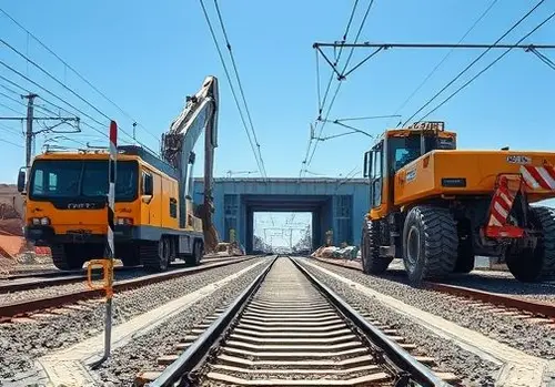 ایجاد اتصال زمین به مسیر ریل