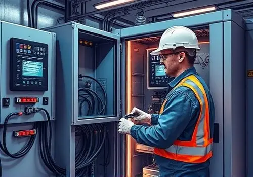 اتصال به کابینت های الکتریکی