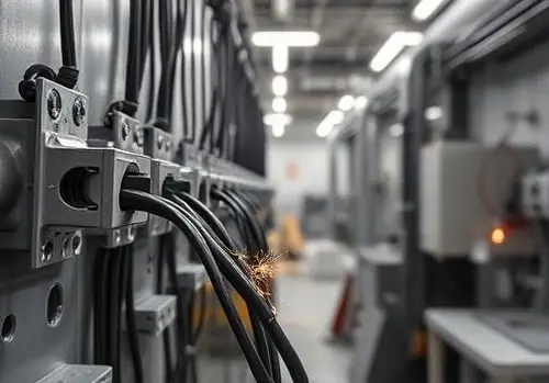 اتصال سیم به تکیه گاه های الکتریکی