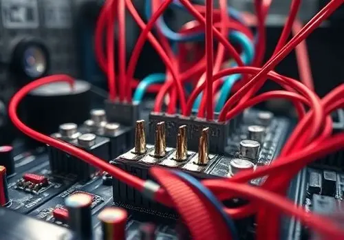 اتصال سیم به مداری الکتریکی