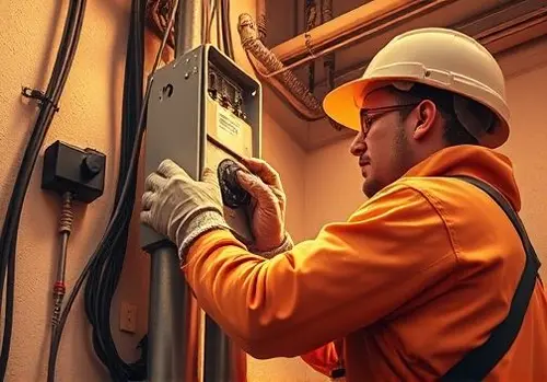 نصب در پست های برق