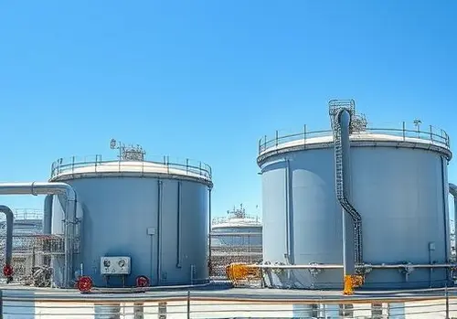 همبندی مخازن دارای سقف شناور در پالایشگاه ها