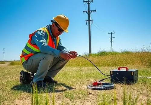 اتصال سیم به زمین پد