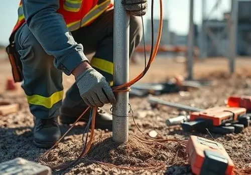 اتصالات سیم به زمین