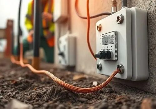 اتصال سیم به زمین پد