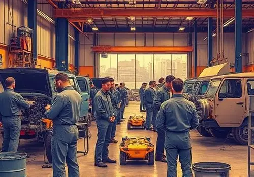 گروه های تعمیر و نگهداری