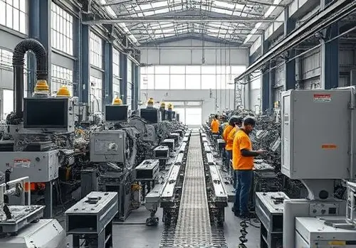 کاربرد در صنایع سنگین و کارخانجات تولیدی