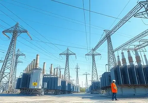 استفاده در پست های برق فشار قوی