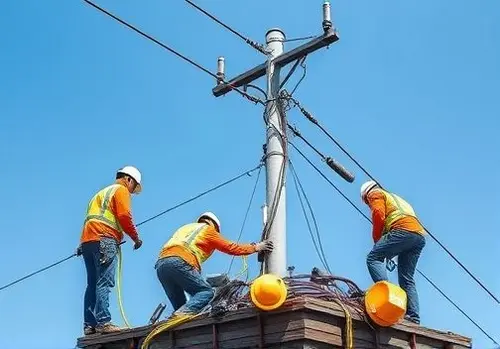 نصب در پست های برق فشار قوی
