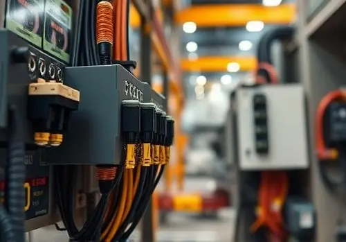 کاربرد در اتصالات برق صنعتی