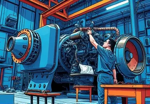 پشتیبانی از ماشین آلات صنعتی