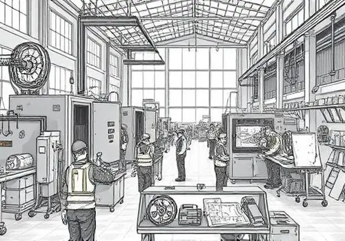 مراکز صنعتی و کارگاه ها