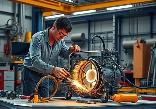 نصب تجهیزات جوش احتراقی