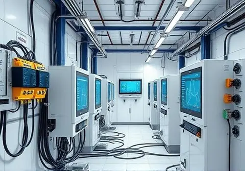 اتصال بین اجزای سیستم صاعقه گیر