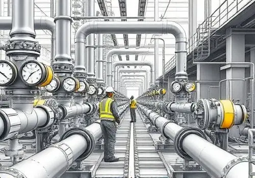 بهره برداری در لوله کشی های طولانی