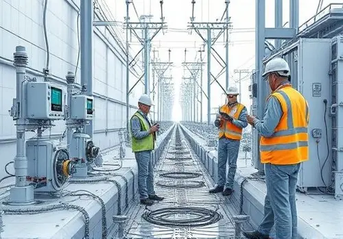 اندازه گیری پتانسیل الکتریکی در زیرساخت های دفن شده