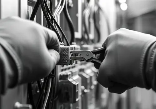 اتصال سیم به شیارهای فلزی