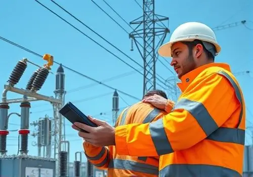 دسترسی بازرسی دوره ای در پست های برق