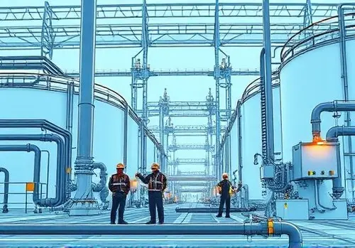 کاربرد در تاسیسات پتروشیمی دارای ذخایر هیدروکربنی