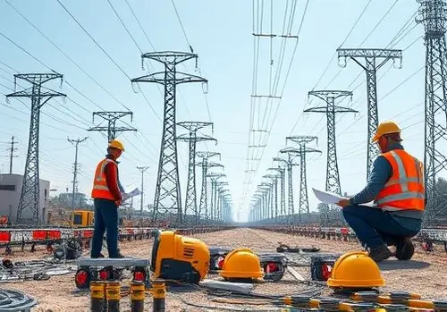 به کارگیری در مسیرهای برق رسانی