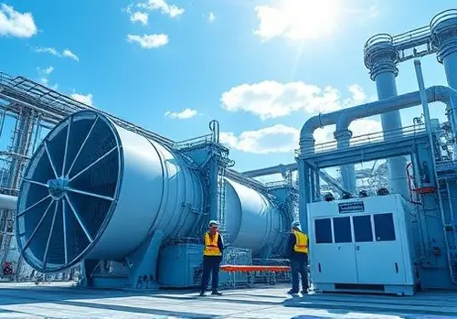 کاربرد در نیروگاه ها و تأسیسات تولید برق