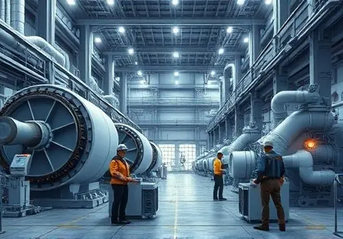 استفاده در تأسیسات نیروگاهی