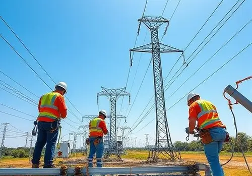 کاربرد در تعمیرات و نگهداری خطوط انتقال نیرو