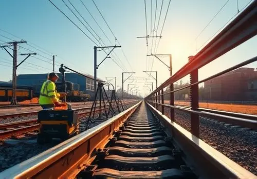 اتصال سیم به ریل راه آهن
