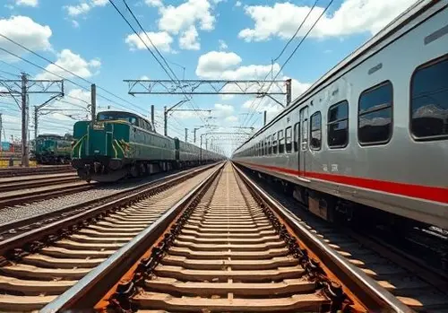 اتصال به ریل های آهنی