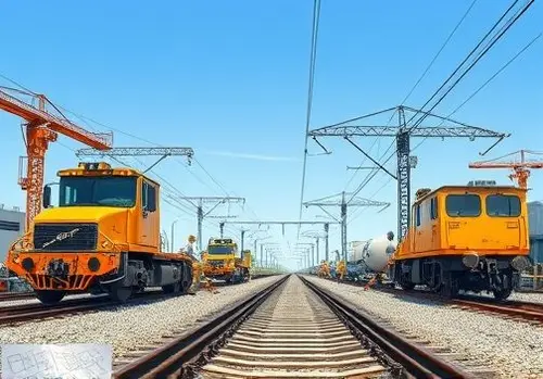 ساخت و ساز زیرساخت های ریلی