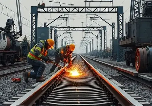 جوشکاری در پروژه های ریلی