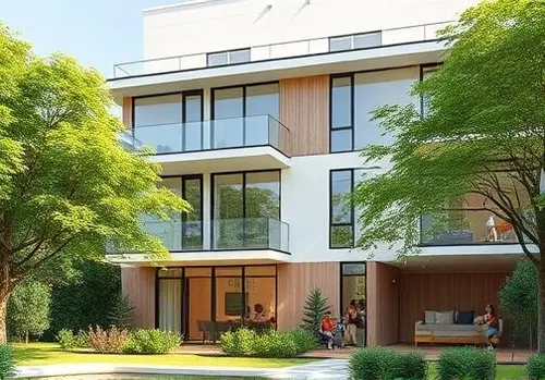 استفاده در ساختمان های مسکونی