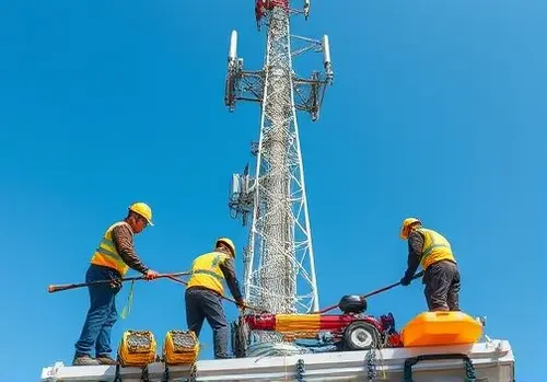 نصب و نگهداری دکل های مخابراتی