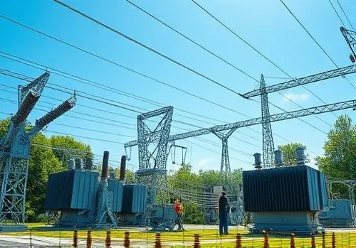 ایستگاه ها و گریدهای ترانسفورماتور