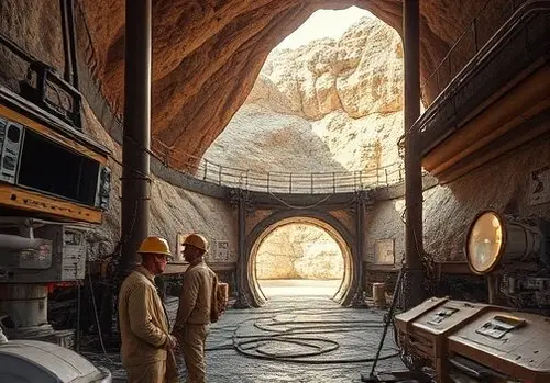 پتانسیل سنجی بر روی ساختارهای زیرزمینی