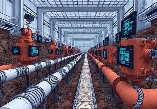 نظارت بر خطوط لوله مدفون