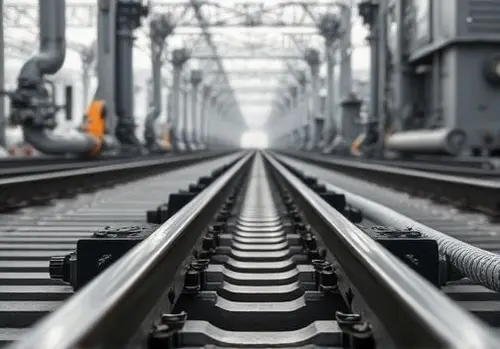 اتصال سیم به ریل های آهنی