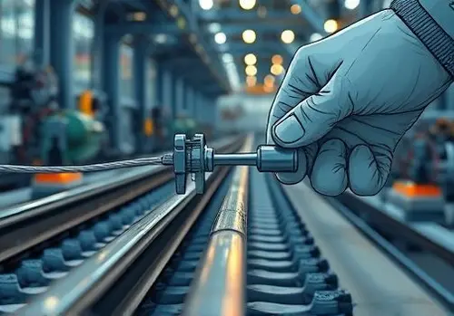 اتصال سیم به ریل