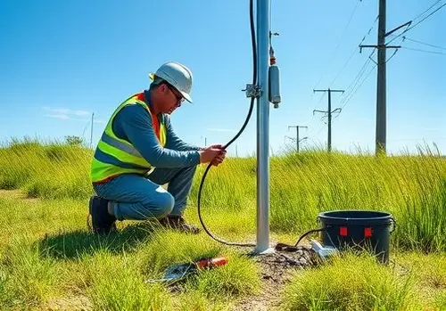 اتصال سیم به زمین