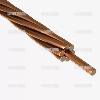 سیم فولادی با روکش مس