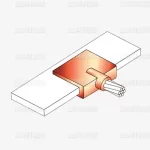 اتصال افقی سیم به تسمه(CB-T)