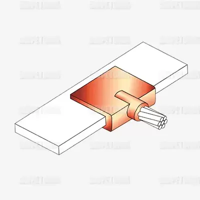 اتصال افقی سیم به تسمه(CB-T)